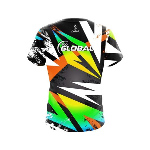 900 Global Lane Side CoolWick Bowling Jersey - Image 2