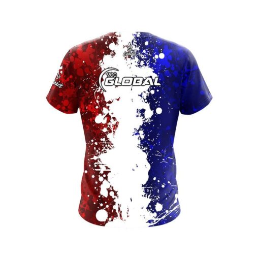 900 Global Patriot CoolWick Bowling Jersey - Image 2