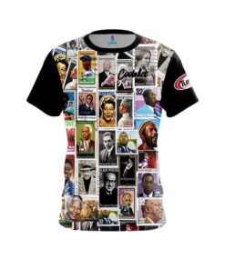 Anthony Richmond Stamp Collage Replica CoolWick Bowling Jersey