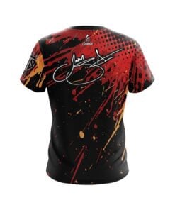 Alternative view of Brunswick Jason Sterner Atlanta Paintwave Replica CoolWick Bowling Jersey