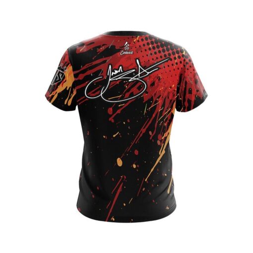Brunswick Jason Sterner Atlanta Paintwave Replica CoolWick Bowling Jersey - Image 2