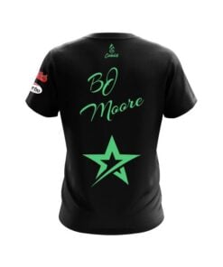 Alternative view of Roto Grip BJ Moore Plain Black Emerald CoolWick Bowling Jersey