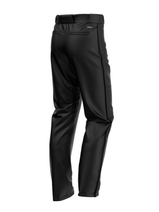 Plain Black CoolWick Bowling Pants - Image 2