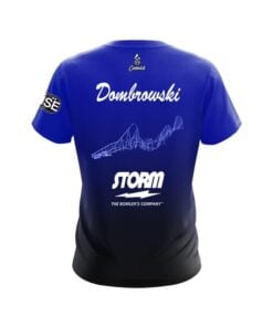 Alternative view of Storm Patrick Dombrowski Blue to Black Giga Coaster Replica CoolWick Bowling Jersey