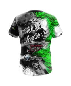 Alternative view of Columbia 300 Jakob Butturff Green Lava Replica CoolWick Bowling Jersey