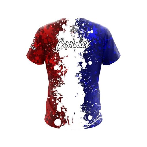 Signature CoolWick Patriot Bowling Jersey - Image 2