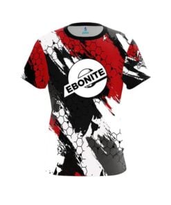 Ebonite Red Hexagram CoolWick Bowling Jersey