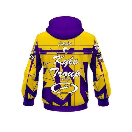 Storm Kyle Troup Fro Mamba Replica CoolWick Bowling Hoodie - Image 2