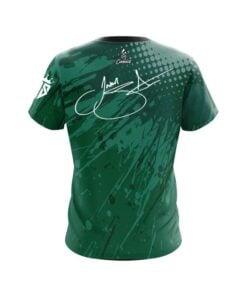 Alternative view of Brunswick Jason Sterner Herons Paintwave Replica CoolWick Bowling Jersey