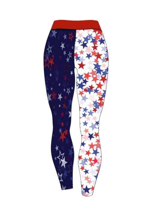 TGIF Stefanie Johnson USA Retirement CoolWick Leggings - Image 2