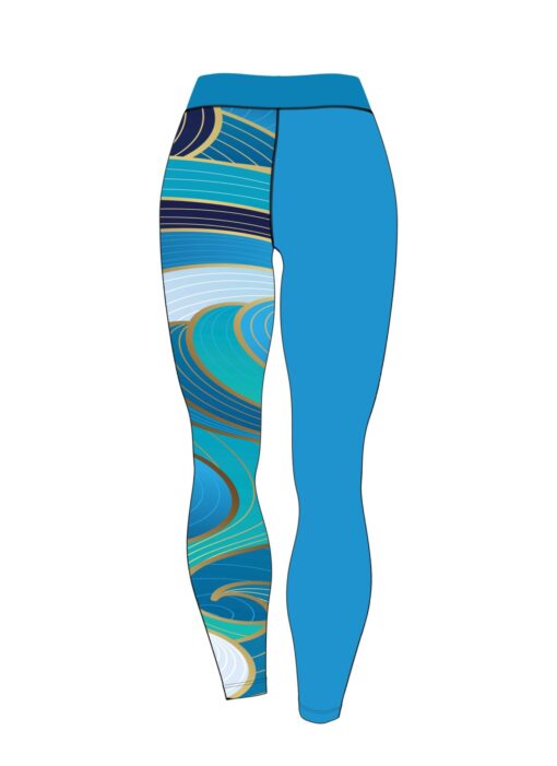 Wave Craze CoolWick Leggings - Image 2