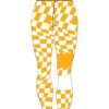 Orange White Motley CoolWick Leggings - Image 2