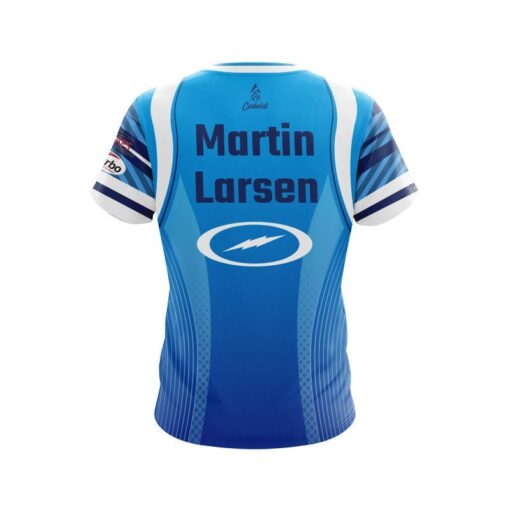 Storm Martin Larsen Blue Replica CoolWick Bowling Jersey - Image 2