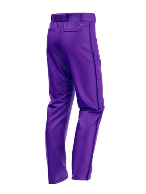 Plain Purple CoolWick Bowling Pants - Image 2