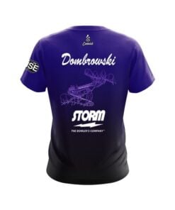 Alternative view of Storm Patrick Dombrowski Purple to Black Inversion Replica CoolWick Bowling Jersey