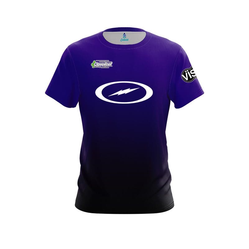 Storm Patrick Dombrowski Purple to Black Inversion Replica CoolWick Bowling Jersey