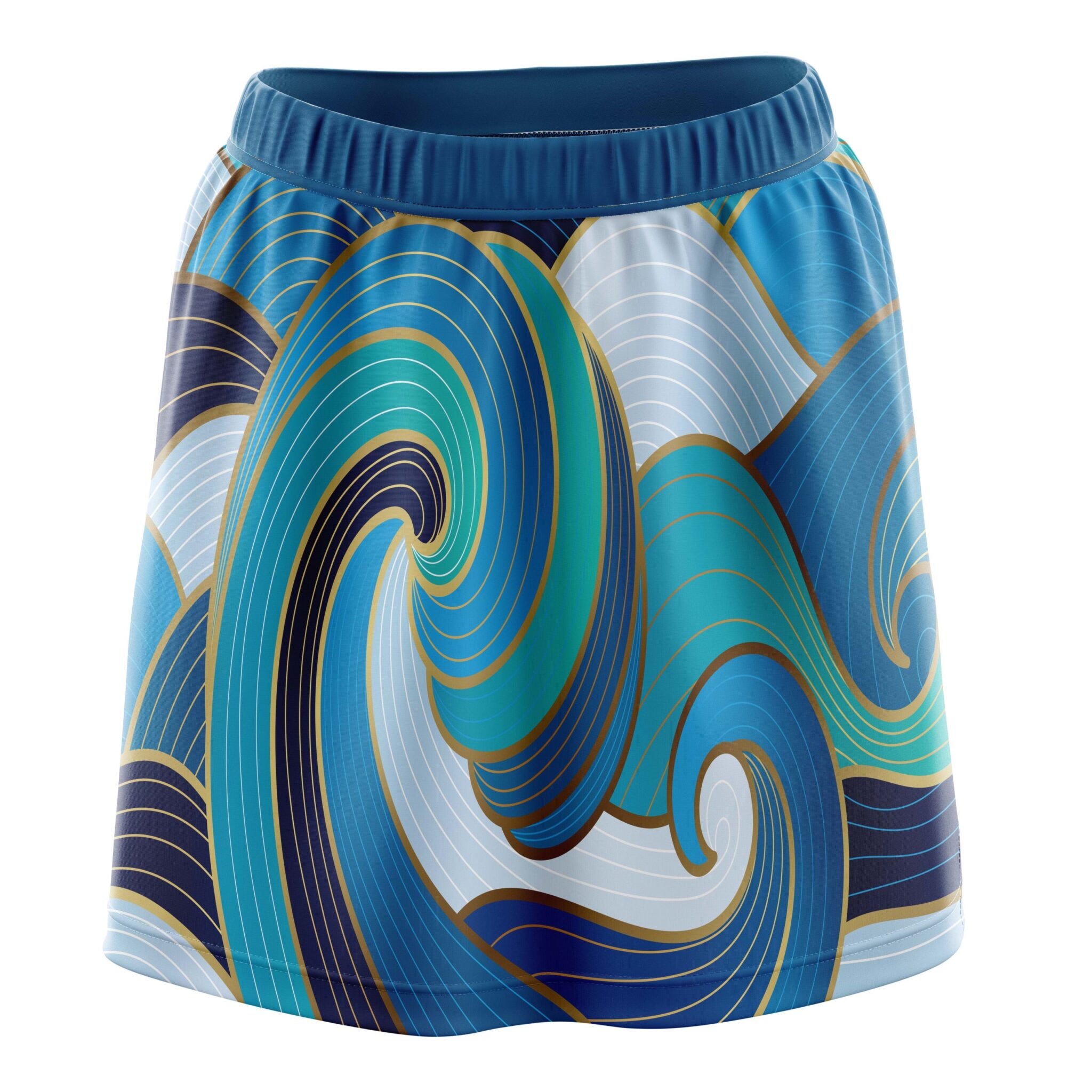 Wave Craze CoolWick Bowling Skort