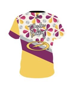 Alternative view of Storm Taylor Bailey Flower Burst CoolWick Bowling Jersey