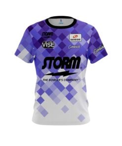 Storm Taylor Bailey Geometric Lavender CoolWick Bowling Jersey