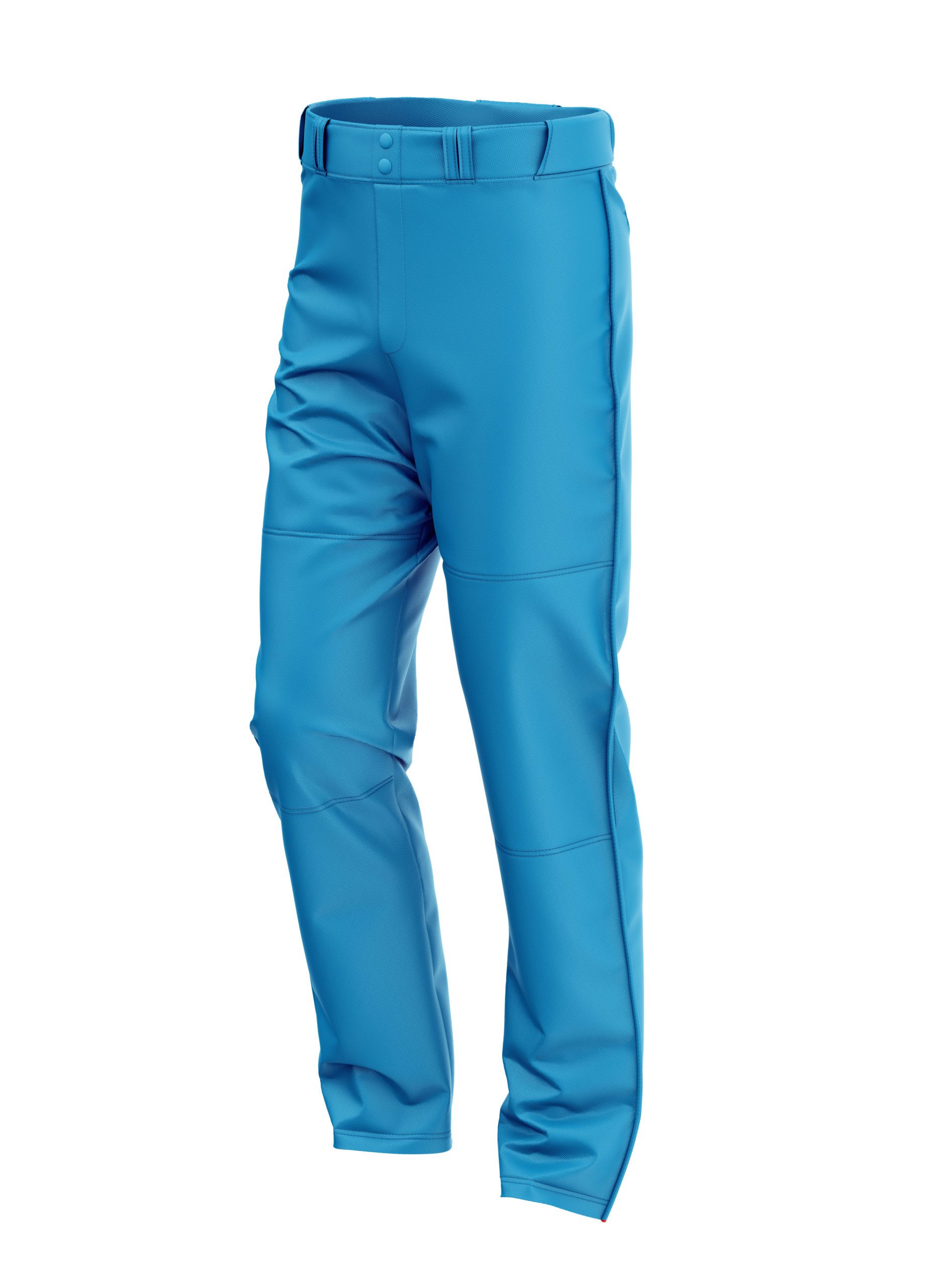 Plain Teal CoolWick Bowling Pants - CoolWick Bowling Apparel