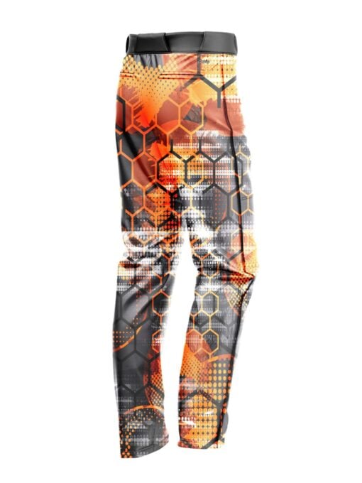 Fire Honeycomb CoolWick Bowling Pants - Image 2
