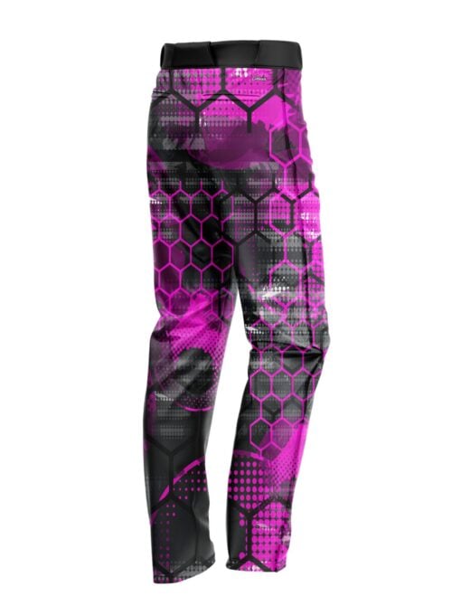 Pink Honeycomb CoolWick Bowling Pants - Image 2