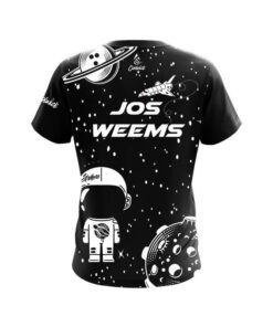 Alternative view of Storm Jos Weems Black Unicorn Astro CoolWick Bowling Jersey