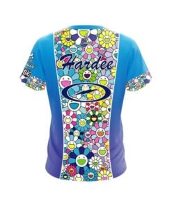 Alternative view of Storm Christina Hardee Flowers All Over CoolWick Bowling Jersey