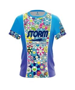 Storm Christina Hardee Flowers All Over CoolWick Bowling Jersey