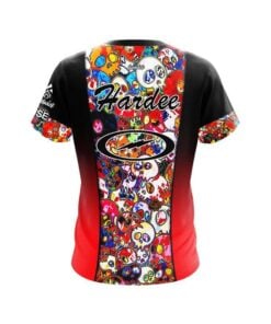 Alternative view of Storm Christina Hardee Skulls All Over CoolWick Bowling Jersey