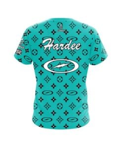 Alternative view of Storm Christina Hardee Teal Couture CoolWick Bowling Jersey