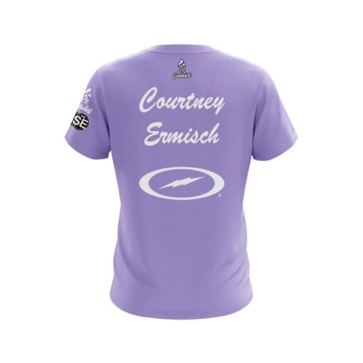 Storm Courtney Ermisch Light Purple CoolWick Bowling Jersey - Image 2