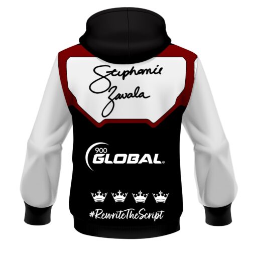 Stephanie Zavala Avengers Signature Logo Dye Sublimated CoolWick Hoodie - Image 2