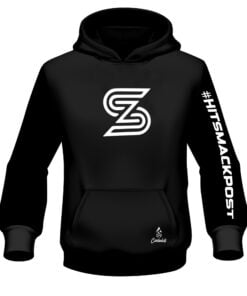 Stephanie Zavala Black Signature Logo Dye Sublimated CoolWick Hoodie