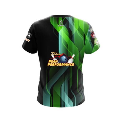 Storm Peak Performance Green Technology Replica CoolWick Bowling Jersey - Image 2