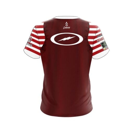 Storm Luke Rosdahl Patch Pirate CoolWick Bowling Jersey - Image 2