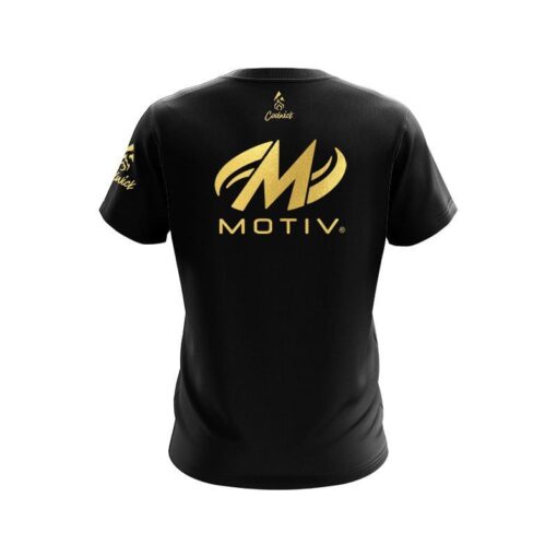 Motiv Black Venom CoolWick Bowling Jersey - Image 2