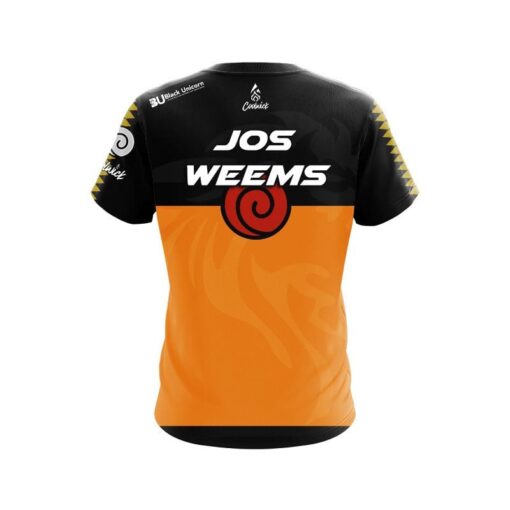 Storm Jos Weems Black Unicorn Ruto CoolWick Bowling Jersey - Image 2