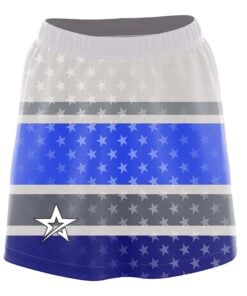 Stefanie Johnson Roto Grip All Star Navy Stripes CoolWick Bowling Skort