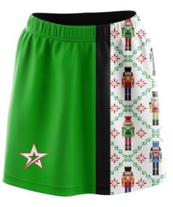 Stefanie Johnson Roto Grip Nutcrackers CoolWick Bowling Skort