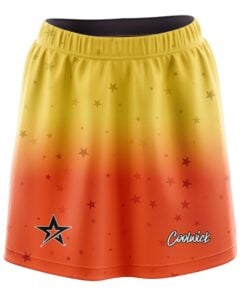 Stefanie Johnson Roto Grip Sunshine Care Bear CoolWick Bowling Skort