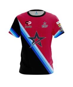 Roto Grip Anthony Simonsen Black Red Wave CoolWick Bowling Jersey