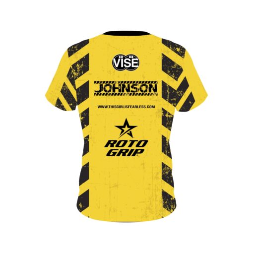 Stefanie Johnson Roto Grip Danger CoolWick Bowling Jersey - Image 2