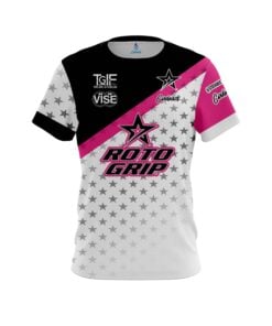 Stefanie Johnson Roto Grip Everly Pink CoolWick Bowling Jersey
