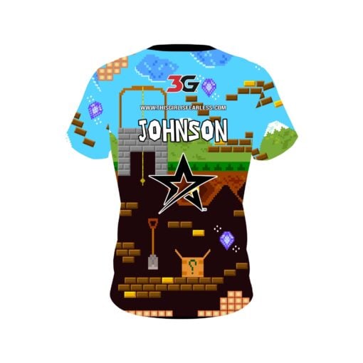 Stefanie Johnson Roto Grip Bros CoolWick Bowling Jersey - Image 2