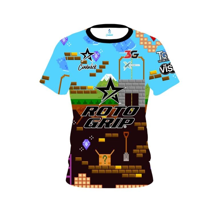 Stefanie Johnson Roto Grip Bros CoolWick Bowling Jersey