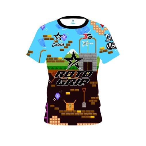Stefanie Johnson Roto Grip Bros CoolWick Bowling Jersey