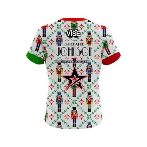 Stefanie Johnson Roto Grip Nutcrackers CoolWick Bowling Jersey - Image 2