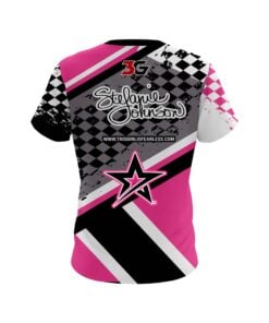 Alternative view of Stefanie Johnson Roto Grip Watkins Glen Racing CoolWick Bowling Jersey
