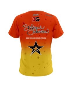 Alternative view of Stefanie Johnson Roto Grip Sunshine Care Bear CoolWick Bowling Jersey